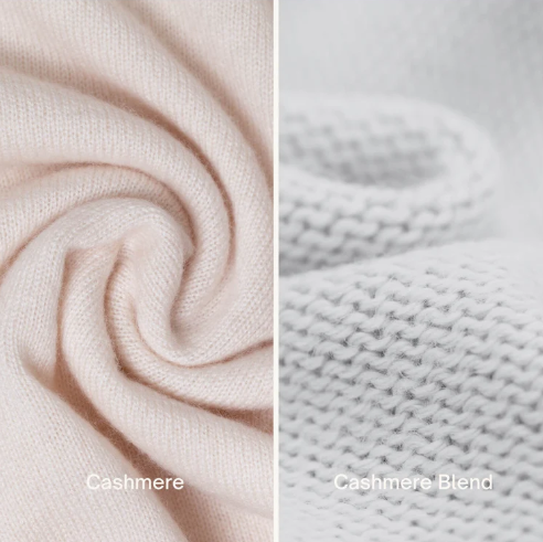 Pure vs. Blended Cashmere