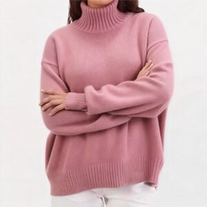 Wholesale Plain Knit Cashmere Sweater Factory