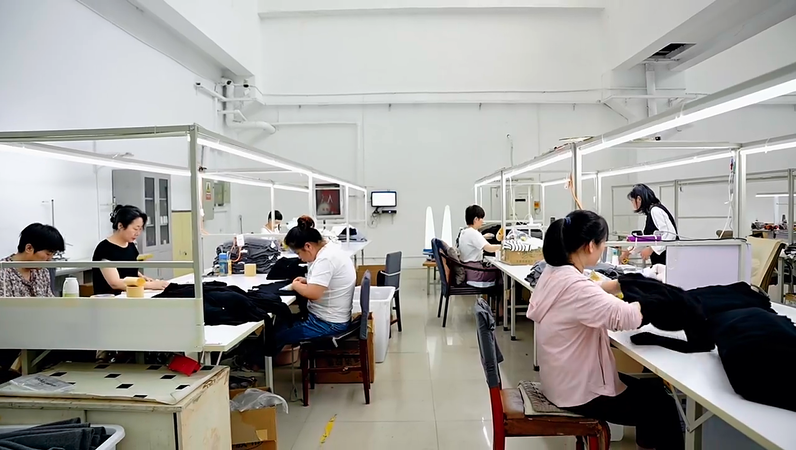 Cashmere sweater manufacturer factory pictures