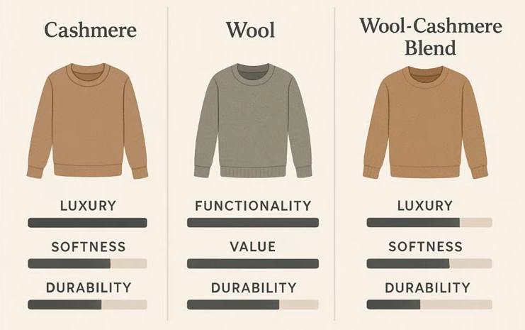 Cashmere sweater supplier: Comprehensive comparison of different options