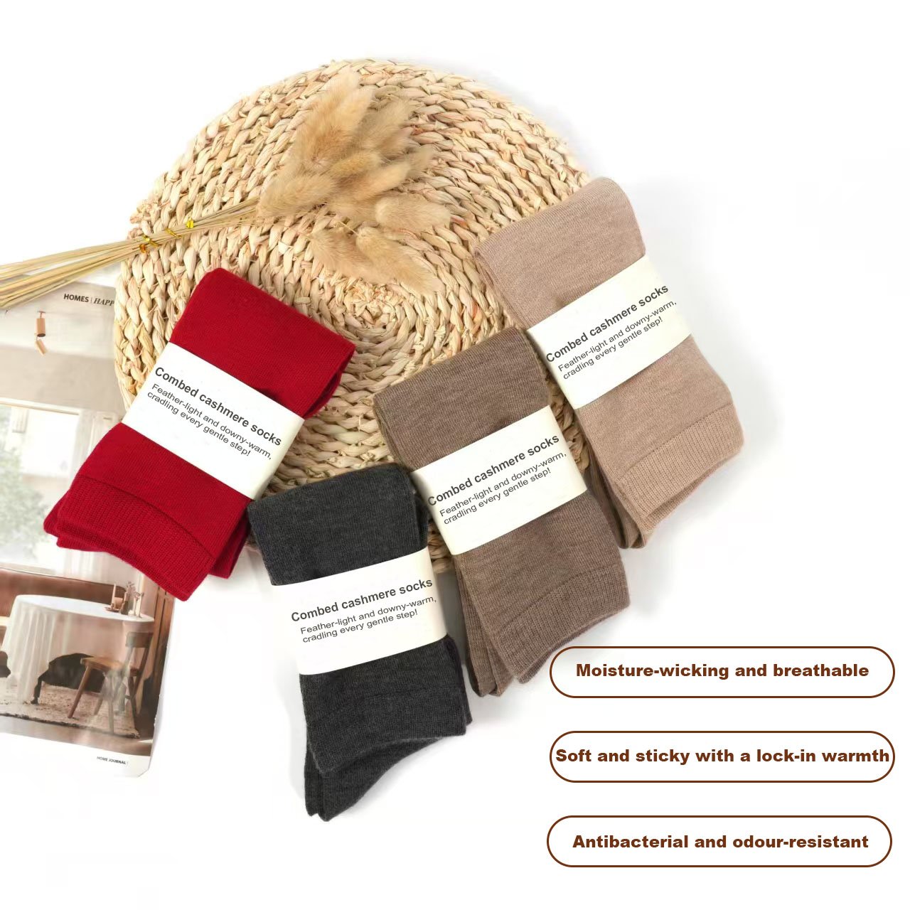 Wholesale Cashmere Socks Long Stockings Product Details