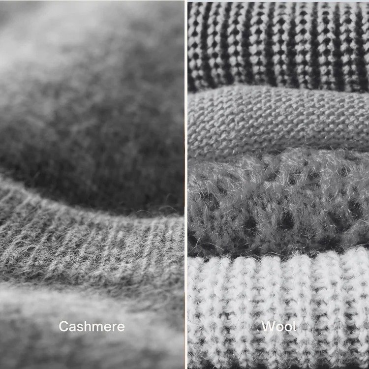 cashmere sweater supplier: Cashmere vs Wool Sweaters