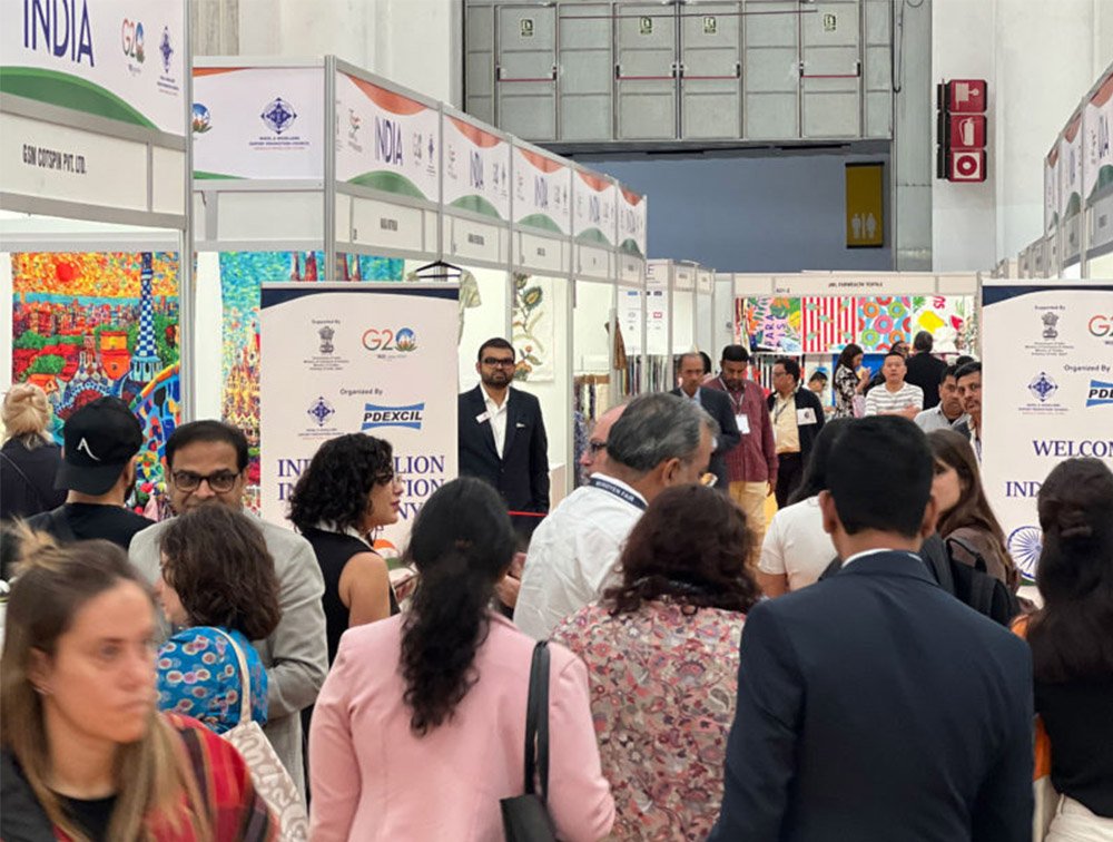 cashmere yarn manufacturer: Barcelona Textile Expo