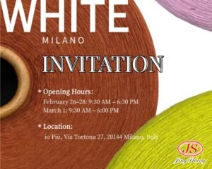 Jingshang Cashmere Manufacturer: Invites You to Whiteshow in Milan