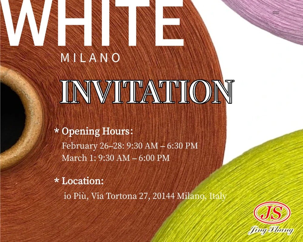Jingshang Cashmere Manufacturer: Invites You to Whiteshow in Milan
