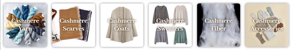 Jingshang Cashmere Manufacturer's Exhibition Products