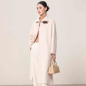 Wholesale Solid Color Fashionable Cashmere Coat Manufacturers