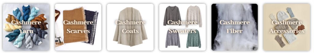 Custom Cashmere Clothing Wholesale Manufacturer Products