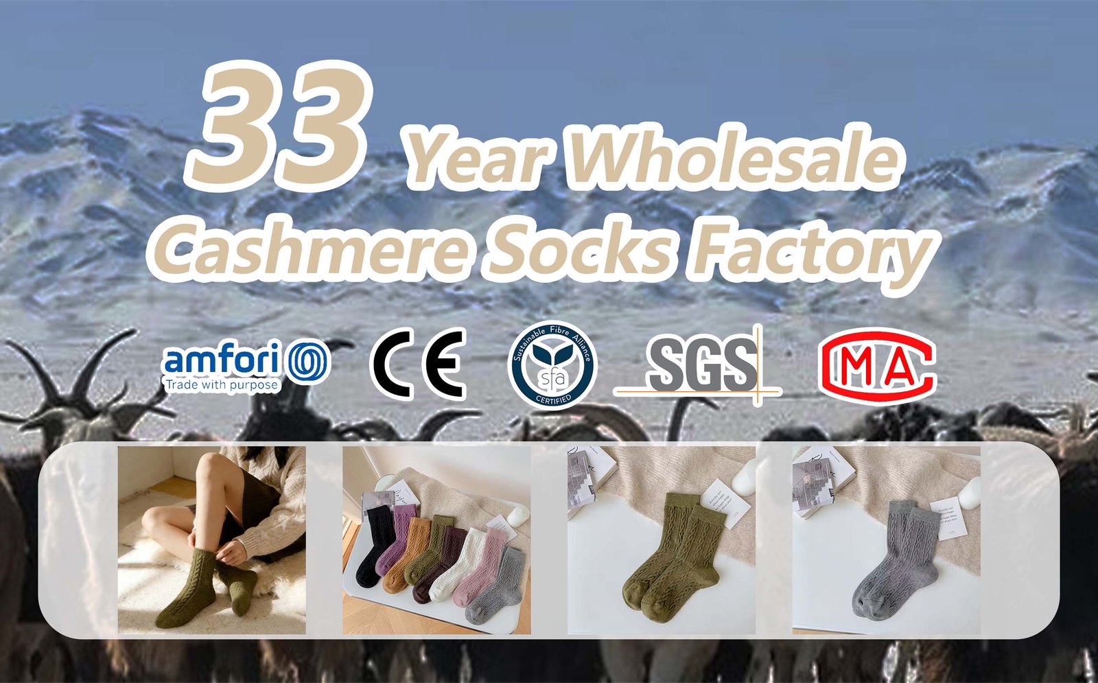 Jingshang Dicke kurze Kaschmirsocken Großhändler