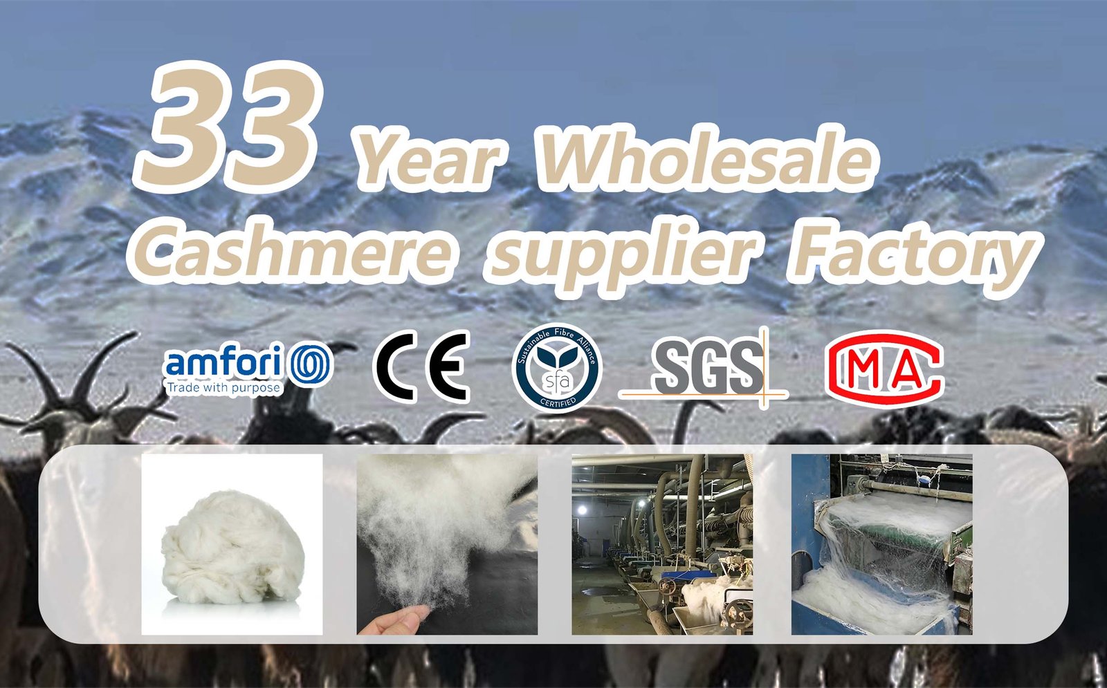 100% Cashmere Fiber Cashmere Manufacturer
