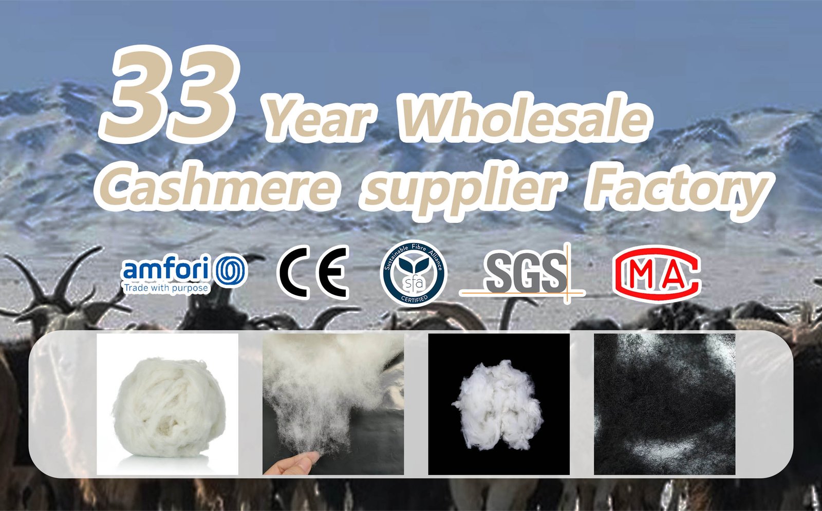 100% Cashmere Fiber Cashmere Manufacturer