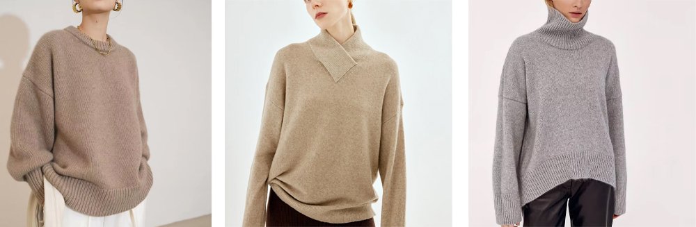 Custom Cashmere Sweater Manufacturers - Product Images