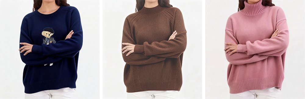Custom Cashmere Sweater Manufacturers - Product Showcase