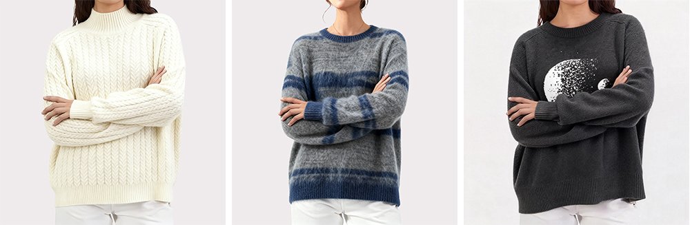 Custom Cashmere Sweater Manufacturers Products