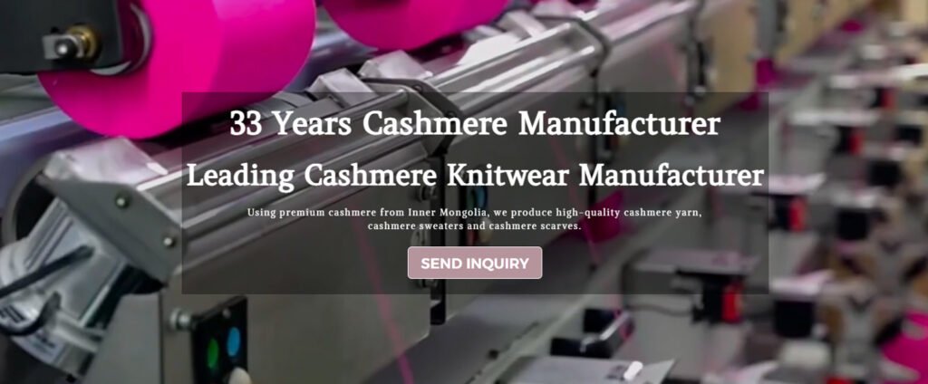 Jingshang Cashmere Yarn Manufacturer
