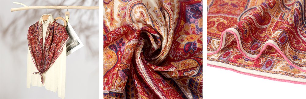 Fabricante de bufandas de cachemir – Presentación de productos