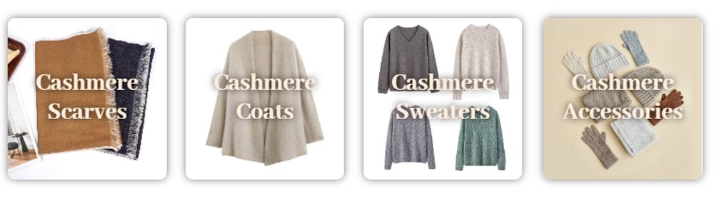 Jingshang Cashmere Clothing Manufacturer Product System