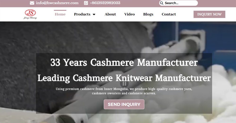 Jingshang Cashmere Coats Manufacturers