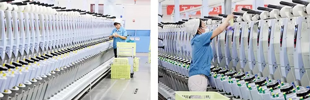 Proceso de fabricación del fabricante de hilo de cachemira Jingshang