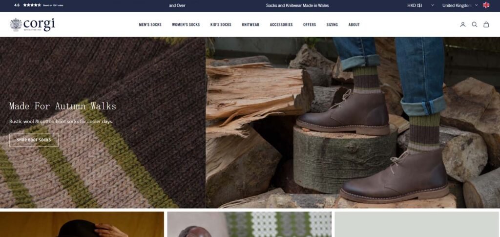 Cashmere Sweater Manufacturers Corgi Hosiery
