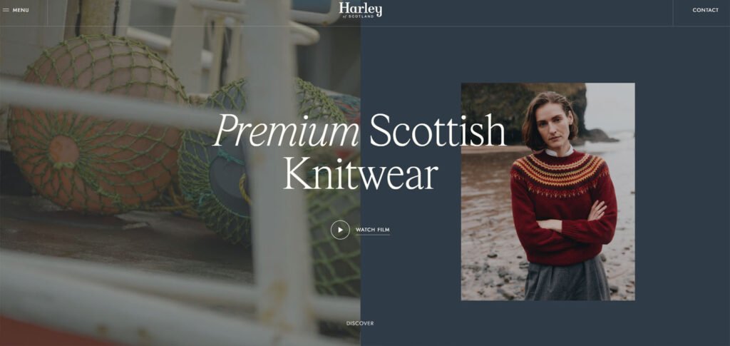 Cashmere Sweater Manufacturers Harley of Scotland