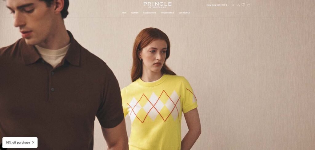 Cashmere Sweater Manufacturers Pringle of Scotland