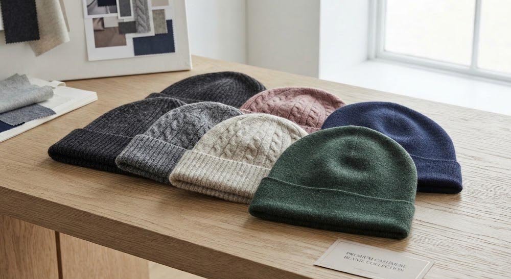 Cashmere Beanie Wholesale Manufacturer Product
