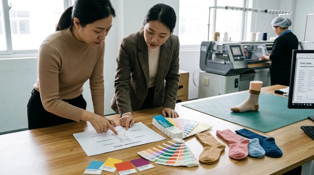 Großhandel Kaschmirsocken Fabrik OEM ODM-Stile