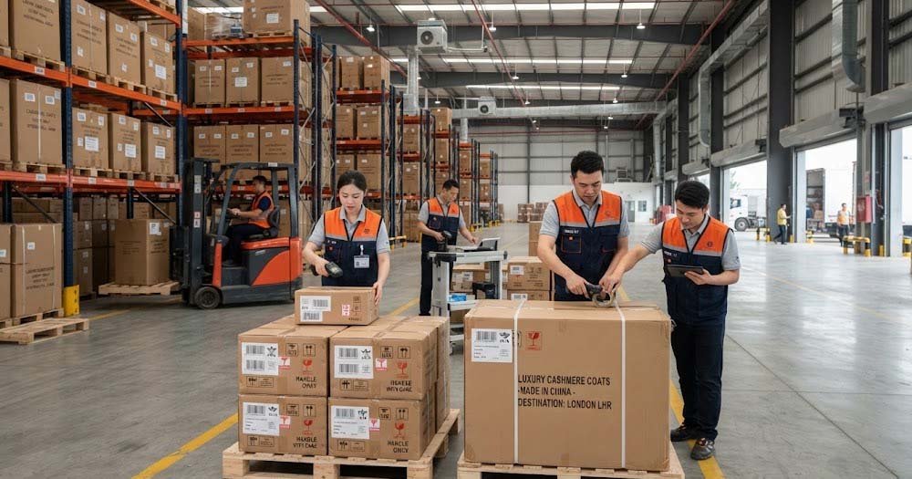 Fabricante mayorista de calcetines de cachemira con logística global